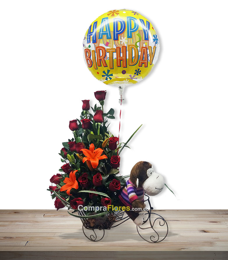 Bicicleta Regalos de amor floristerias en cali
