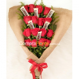 Rosas y chocolatinas 